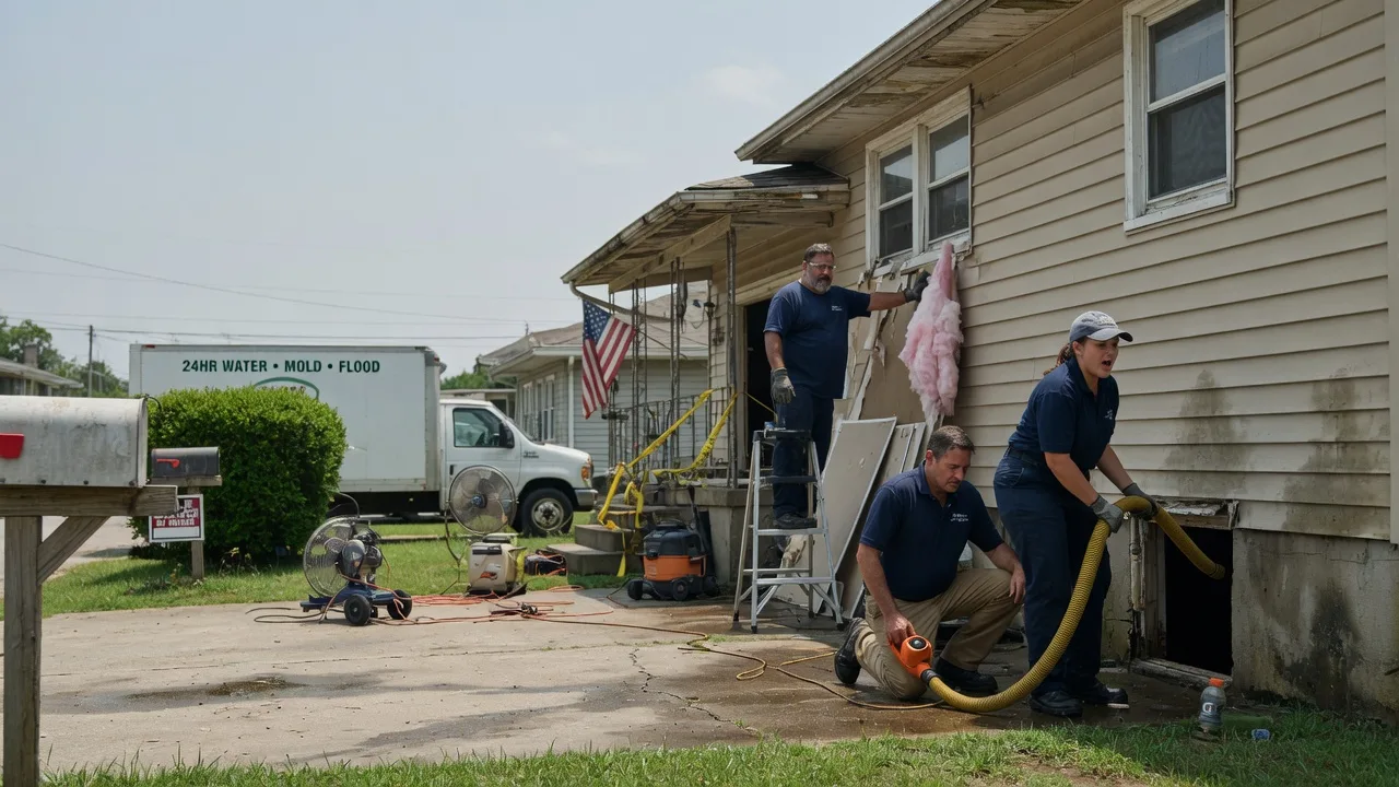 Water Damage Repair in Winchester, KS near me